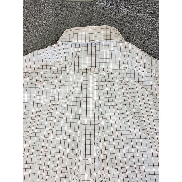 Brooks Brothers Shirt Mens 15.5 - 33 White Button Up Supima Non Iron Classic Fit - Picture 7 of 9